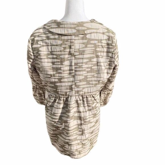 Mac & Jac‎ Camouflage Lined Blazer/Jacket Peplum Bell Sleeves Large Buttons 12 - Picture 5 of 12